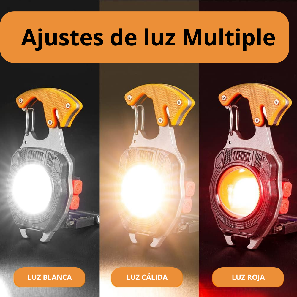 Linterna LED multiherramientas